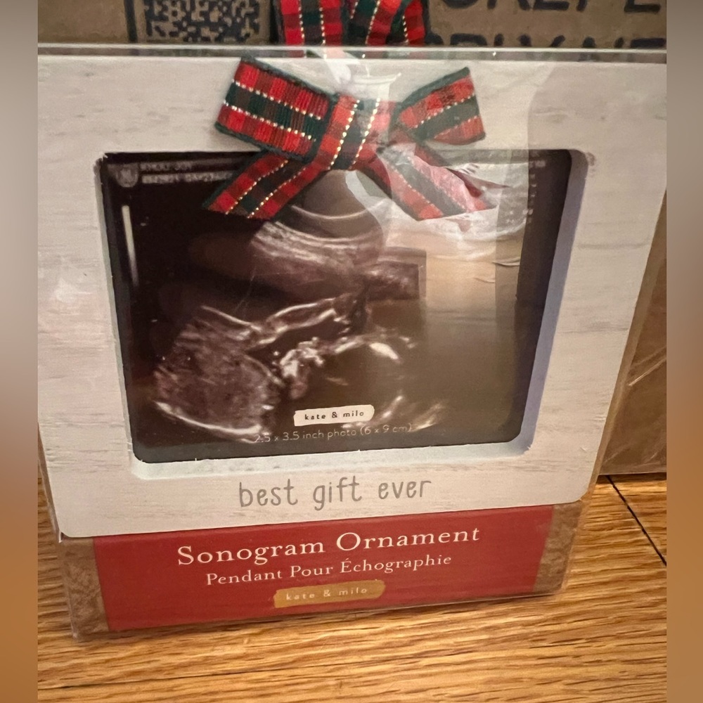 Sonogram ornament